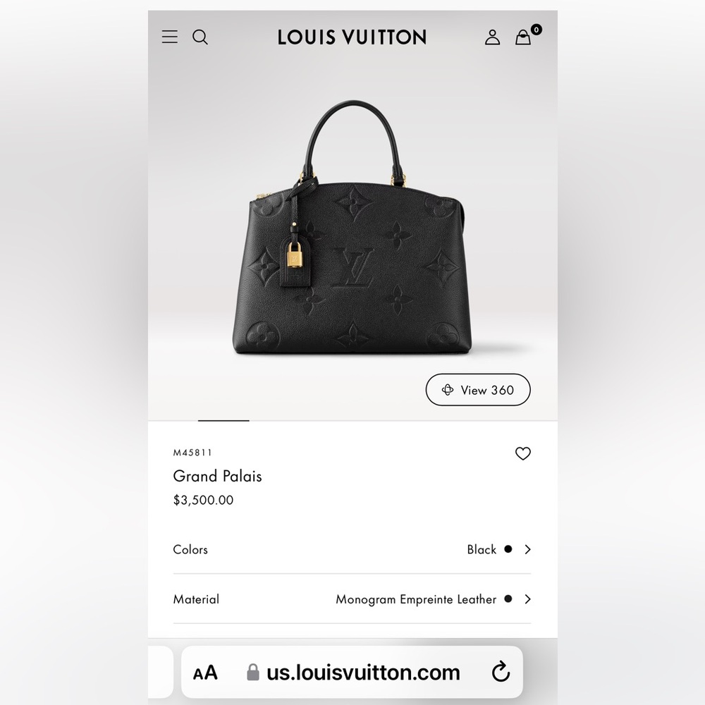 Louis Vuitton Artsy MM Monogram Empreinte Shoulder Bag - Picture 15 of 15
